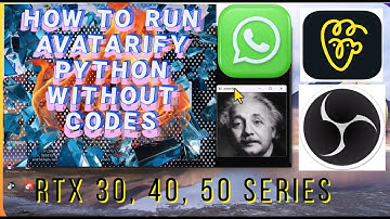 How to run Avatarify Python without codes