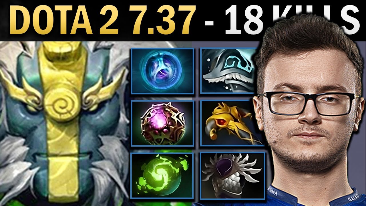 Earth Spirit Gameplay Miracle with 18 Kills and Octarine - TI14