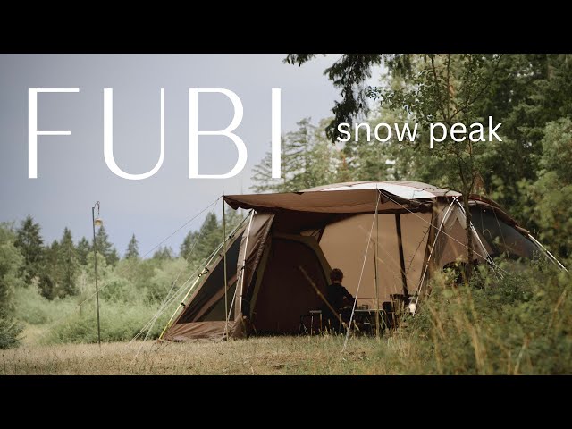 First Thoughts on the Snow Peak Fubi Shelter Style Tent - YouTube