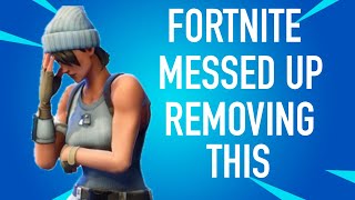 Fortnite MESSED UP Removing THIS