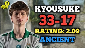 KYOUSUKE (33-17) RT: 2.09 | EU FACEIT (OUDE) +VOZ | CS2 POV