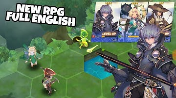 NEW RPG FULL ENGLISH | Kingdom of hero tactics war Android gameplay