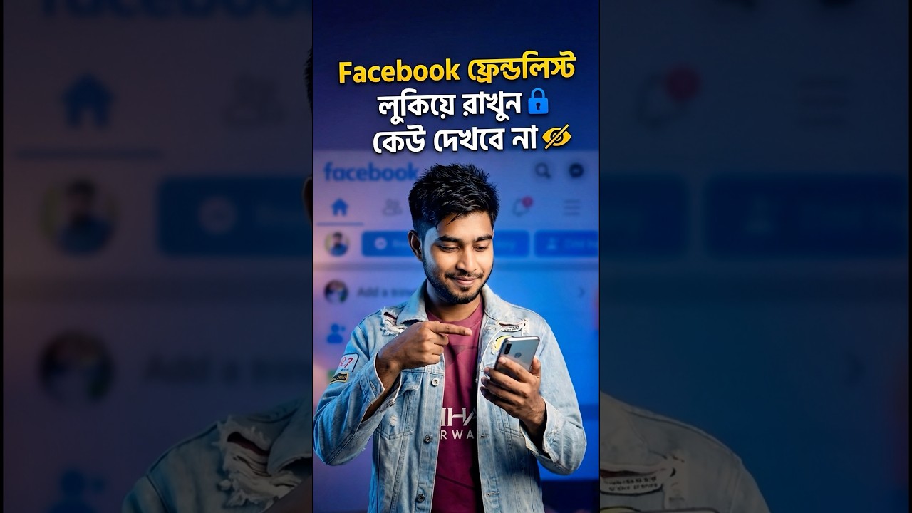 ফেসবুক ফ্রেন্ডলিস্ট লুকিয়ে রাখুন কেউ দেখবে না | Facebook Friend List Hide 2026 | Deshi Tech Zone