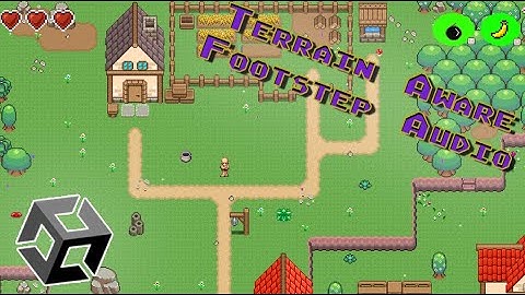 ZEGEND Devlog - Different Footsteps for different terrains - Unity 2D Tutorial