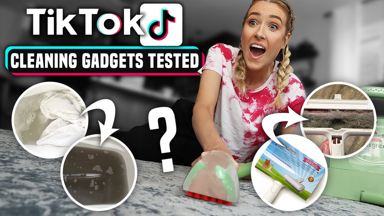 TIK TOK MADE ME BUY IT Weird Cleaning Gadgets TESTED 