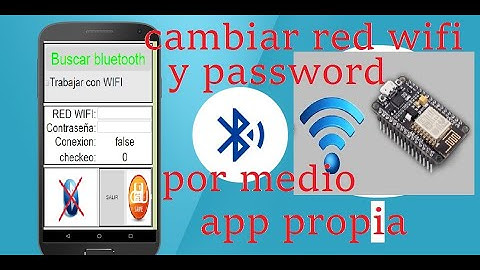 como cambiar wifi de ESP32 con tu propia app (no WifiManager)