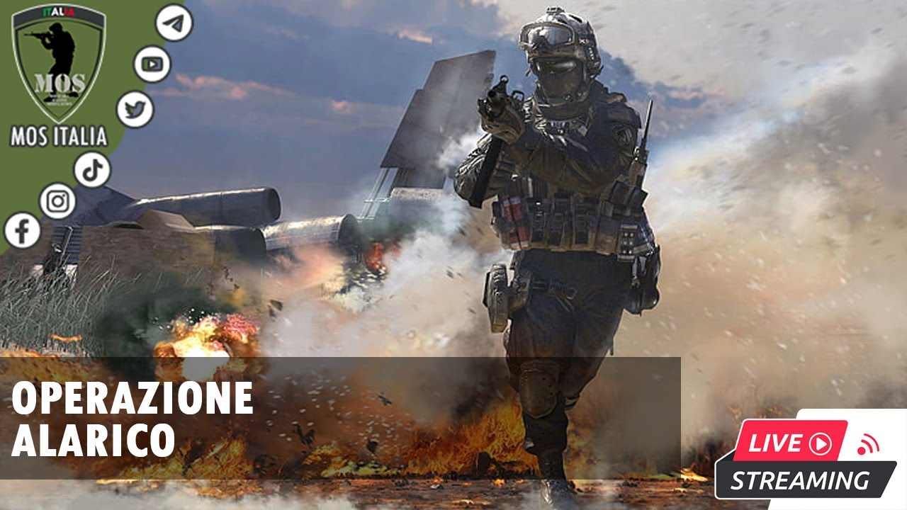 Operazione Alarico - Arma 3 - Milsim - MOS Italia - Live
