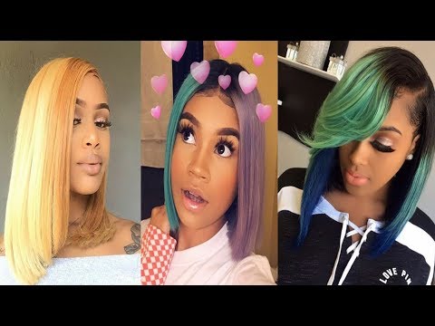30 Bob Hairstyles For Black Women 2017 2018 Trendy Bob Hairstyle