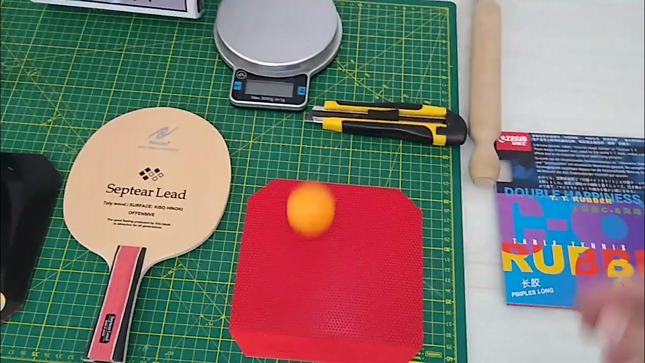 nittaku septear lead + dhs C8 y H 8-80 - YouTube
