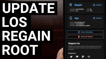 How to Update LineageOS w/ LOS Recovery & Regain Root with Magisk?