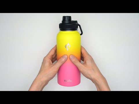 Let's Go Surf - 32 oz. Water Bottle