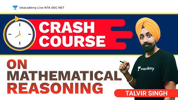 Crash course on Mathematical Reasoning | Talvir Singh | NTA UGC NET | Unacademy Live