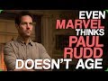 Even Marvel Thinks Paul Rudd Doesn't Age (Celebrities Don't Age Like Everyone Else)