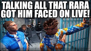 Talking All That Rara Got Him Faced On Live! | GTA RP | Grizzley World WHITELIST