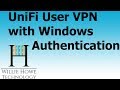 UniFi Client VPN With Windows Authentication