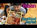 LARGEST SEAFOOD MARKET in Korea! Jagalchi Market in Busan