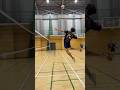 二段トス練習🔥 #volleyball #haikyuu #ハイキュー #混合バレー #バレーボール夫婦 #二段トス #fyp
