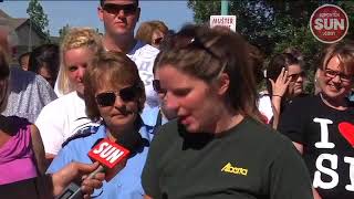Royal couple visits Slave Lake, AB