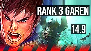 GAREN vs MORDEKAISER (TOP) | Rank 3 Garen, 700+ games | TR Grandmaster | 14.9