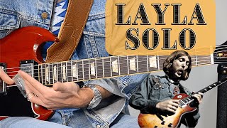 Layla Slide Guitar Solo Cover - Derek and the Dominos
