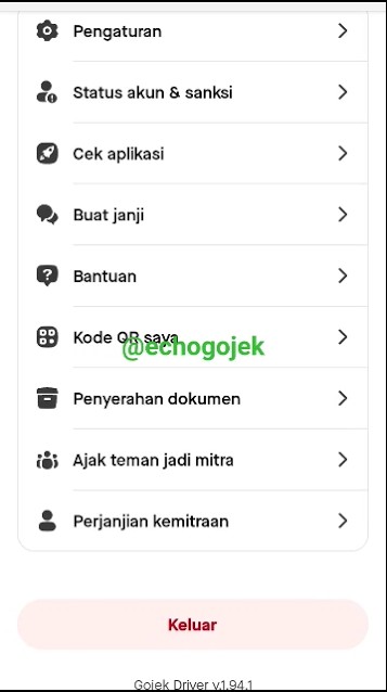 Latest Gojek Driver application update version 1.94.1 #gojek #gojekindonesia #shorts #shortvideo