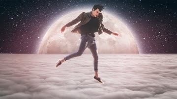 Photoshop Manipulation Tutorial: Jumping to The Moon