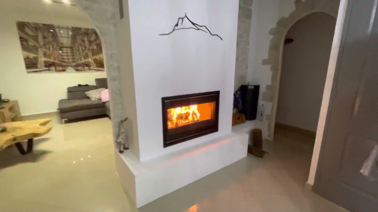 Cheminee double face Insert Lacunza nickel 800 🔥Atrier d’eco saint Maximin la sainte baume Var