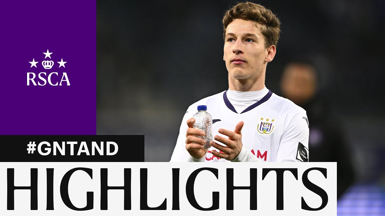 HIGHLIGHTS: KAA Gent - RSC Anderlecht, 2021-2022