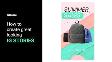 Tutorial : Create great looking IG stories using OFFEO