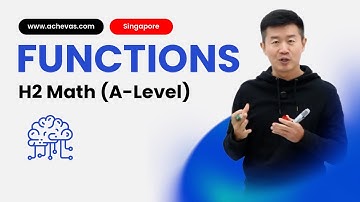 Functions | JC H2 Math | Tuition (A-Level Singapore)