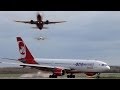 Düsseldorf Airport Time-Lapse - Airbus, Boeing ... (HD)
