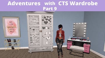 Adventures in Second Life with CTS Wardrobe Part 9- Putting Your CTS Wardrobe In-World