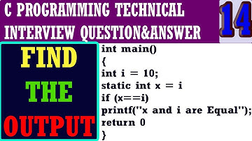 Find the Output Of the program in tamil