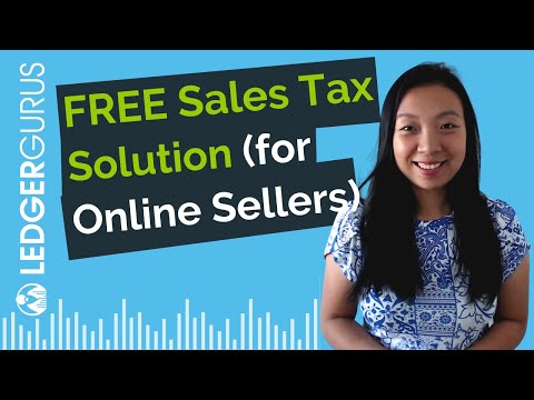 FREE SALES TAX SOLUTION for Online Sellers | Streamlined Sales Tax