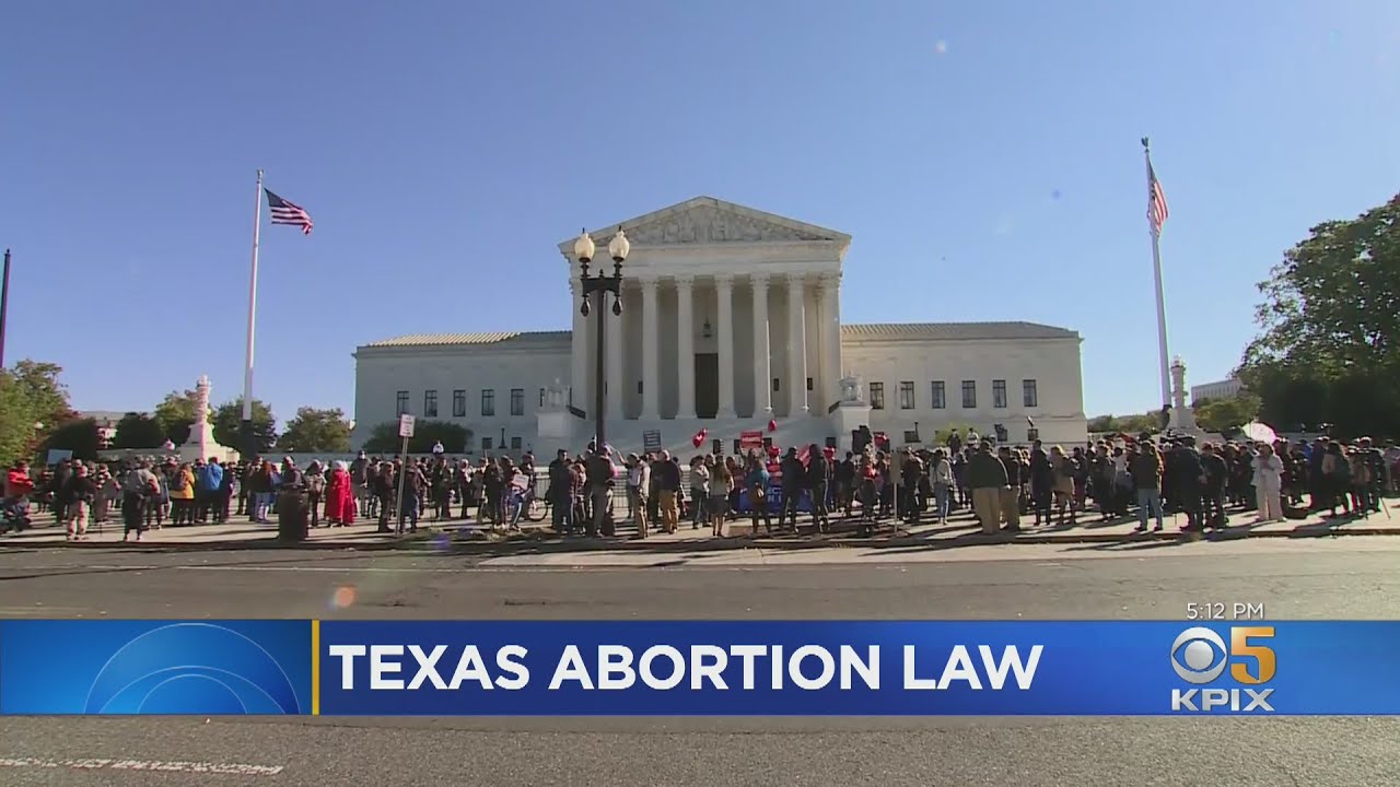 Supreme Court Hears Challenges To Texas Abortion Law - YouTube