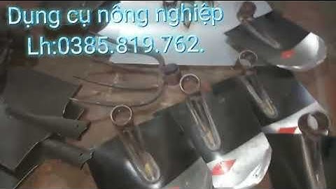 Cuốc xẻng rạc cỏ súc vén luống làm vườn bãi bộ dụng cụ làm vườn giá rẻ.