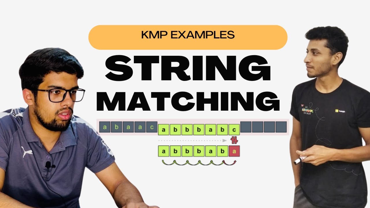 3 KMP examples | String Matching - YouTube