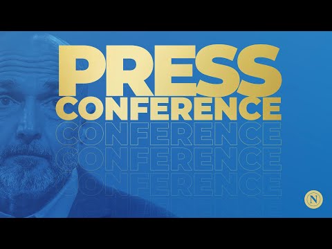 conferenza stampa alla vigilia di Napoli - Legia