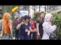 Terkejut dan teriak histeris  ghost prank zombie