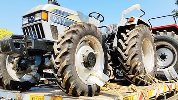 Eicher 557 4 WD 2025 model tractor review video