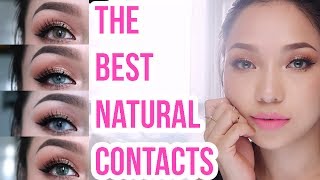 Best colour changing contact lenses | Dark Brown eyes to... screenshot 3