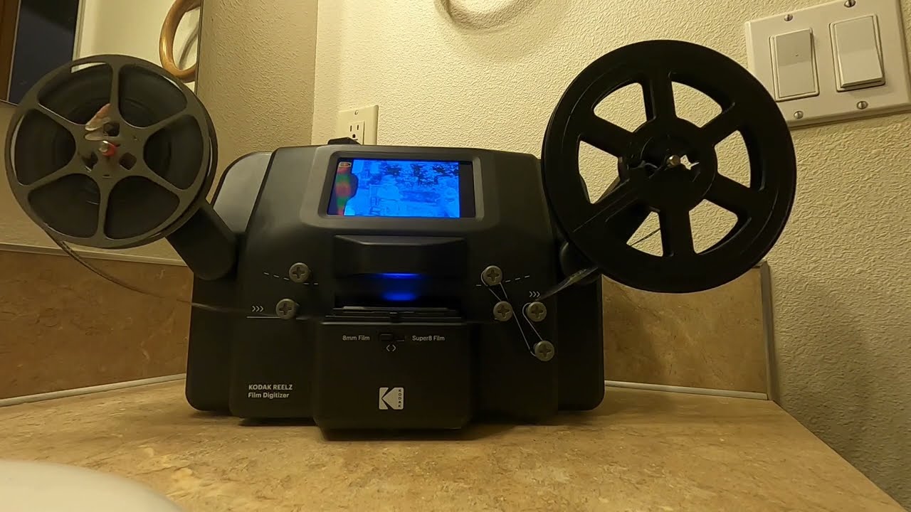 Digitizing 8mm Film with Kodak Reelz 