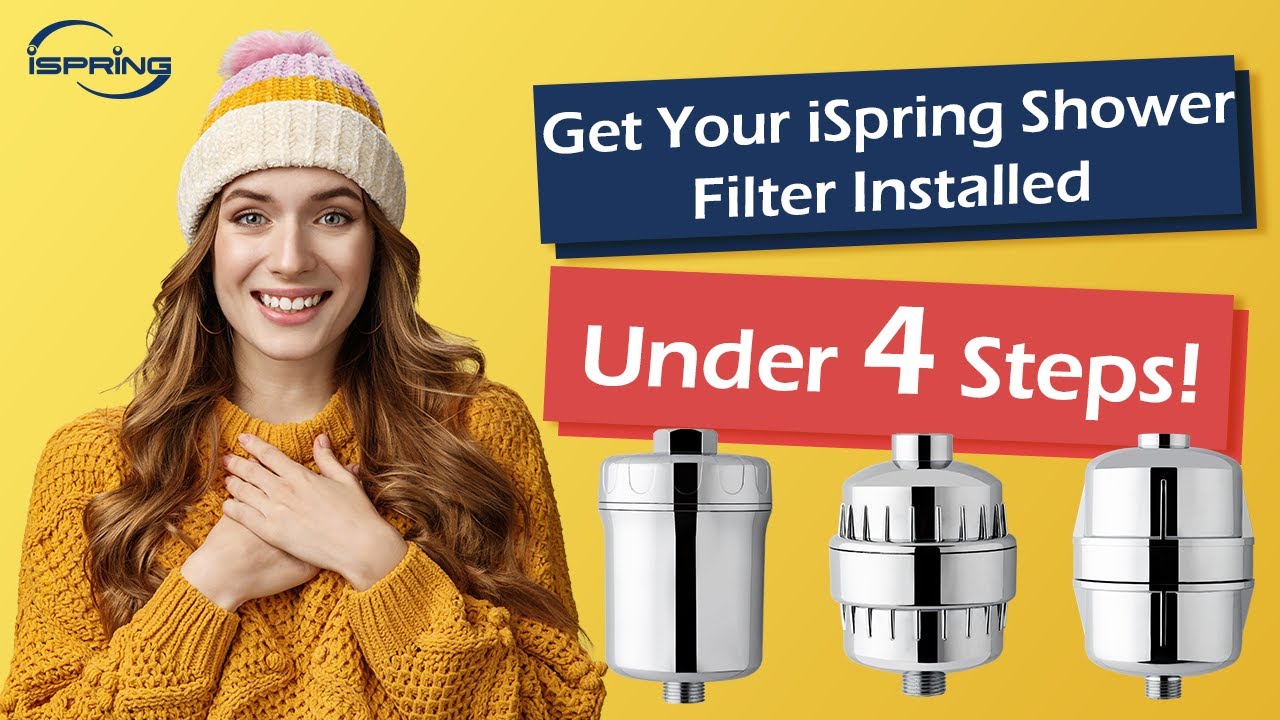 ISPRING 15-Stage High Output Universal Shower Filter Water Filtration  System with Replaceable Cartridge in Chrome SF2S - The Home Depot