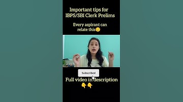 Last days strategy for SBI Clerk/IBPS Clerk Prelims 2025#shortsfeed#sbiclerk#shorts#trending