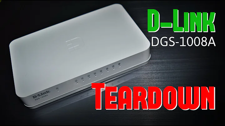 Teardown D-Link DGS-1008A 8-port 1-Gbps Ethernet Switch