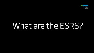 Rsm Belgium Esrs