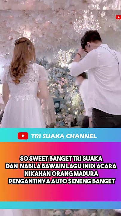 PENGANTINYA SENENG BANGET!!! DI BAWAIN LAGU ROMANTIS DARI TRI SUAKA & NABILA