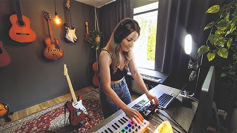 BOSS RC-202 loop station dark ambient live looping performance