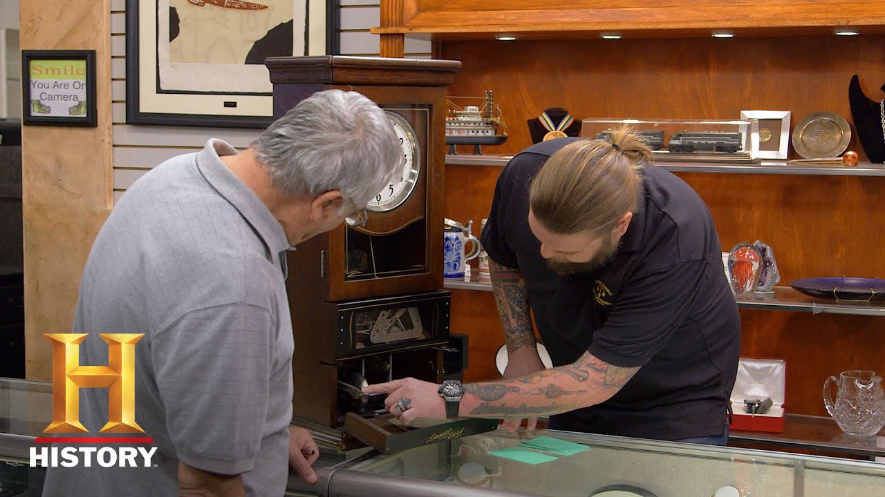 Pawn Stars Restored Time Card Clock (Season 15) History YouTube