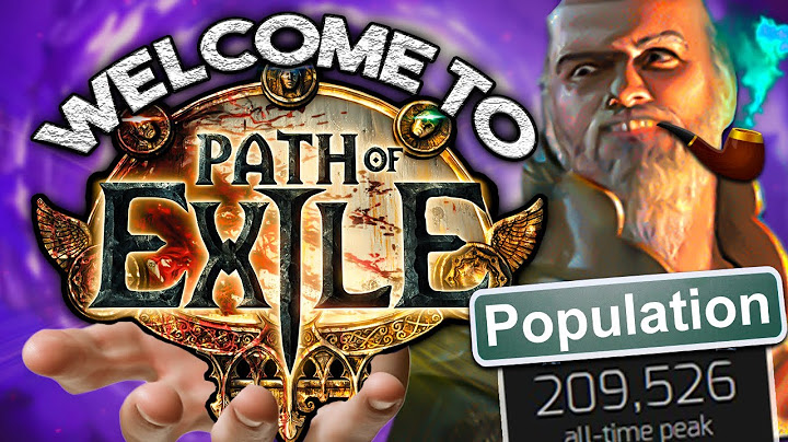 This is Path of Exile